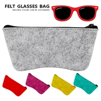 

3 Pack Eyeglass Eyewear Case Pouch Bag Portable Soft Felt Sunglasses Glasses Case bag Pouch