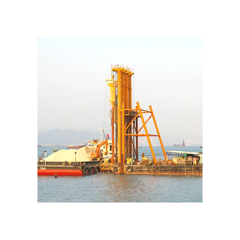 
180kW vibratory flotation equipment bottom feed underwater stone column pile making  (1600106552707)