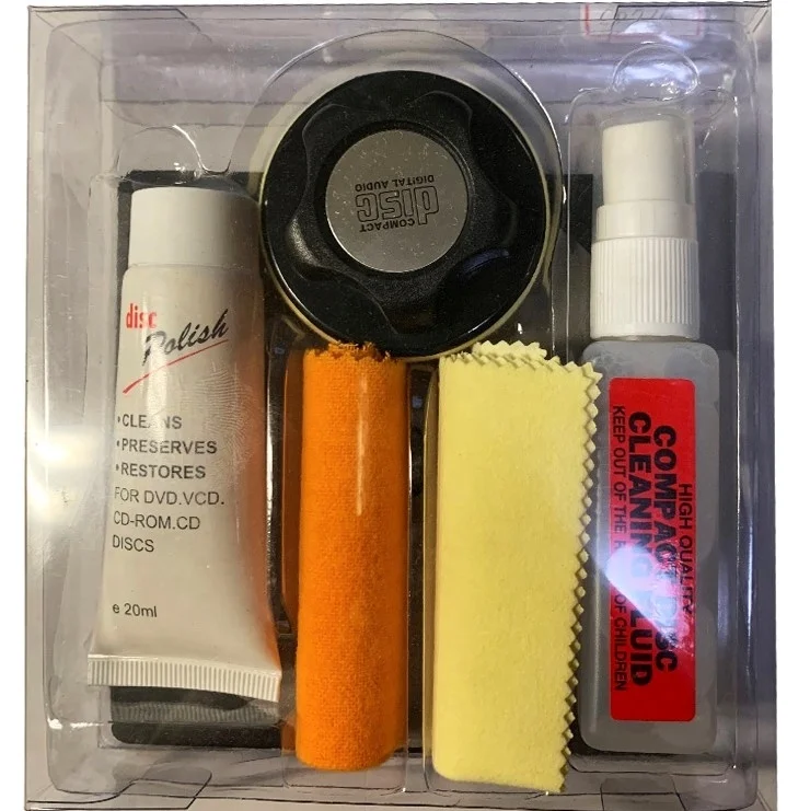 
CD/DVD/Blu-ray Disc Clean & Repair Kit 