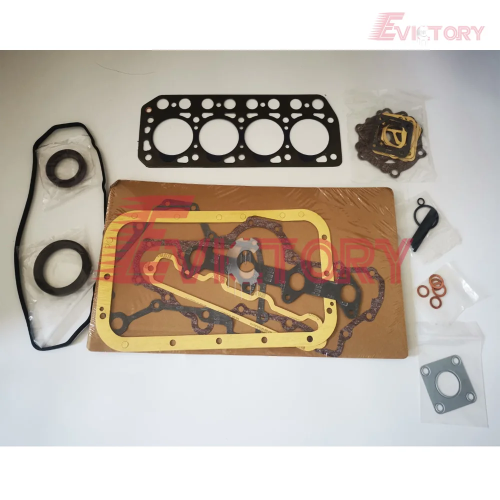 

For MITSUBISHI K4D crankshaft connecting rod main conrod bearing complete full gasket kit