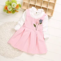 

Wholesale 4 years kids clothing girls flower dress baby princess dress for kids girls