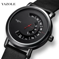 

Yazole 509 P Creative New Design Men Watches Waterproof Hollow Quartz Watch Men Casual Sport Wristwatch Montre Homme Relogio
