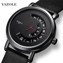Yazole Quartz En Cuir Montres Hommes MâLe Sport D'Horloge Montre Bracelet Montre à Quartz Lumineuse Relogio Masculino Yazole Quartz En Cuir Montres Hommes MâLe Sport D'Horloge Montre Bracelet Montre à Quartz Lumineuse Relogio Masculino