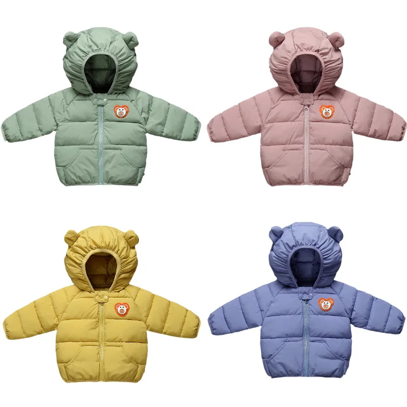 

kids' wear baby winter down jacket coat boys girls clothes high quality warm hooded outerwear children's clothing
