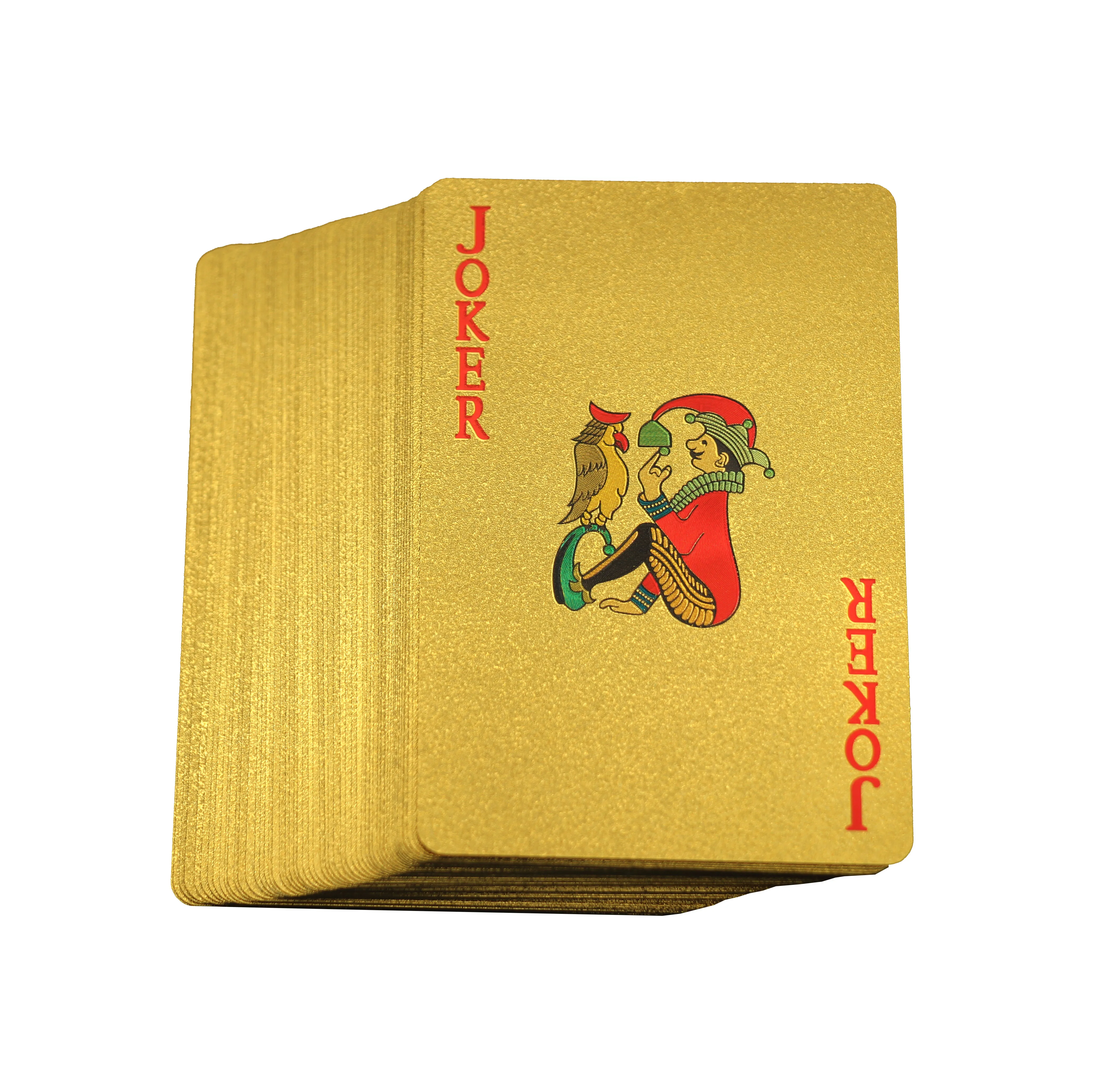 

Hot Selling Drinking Cards Custom Gold Foil Dubai Playing Card Dice Set, Cmyk 4c printing and oem