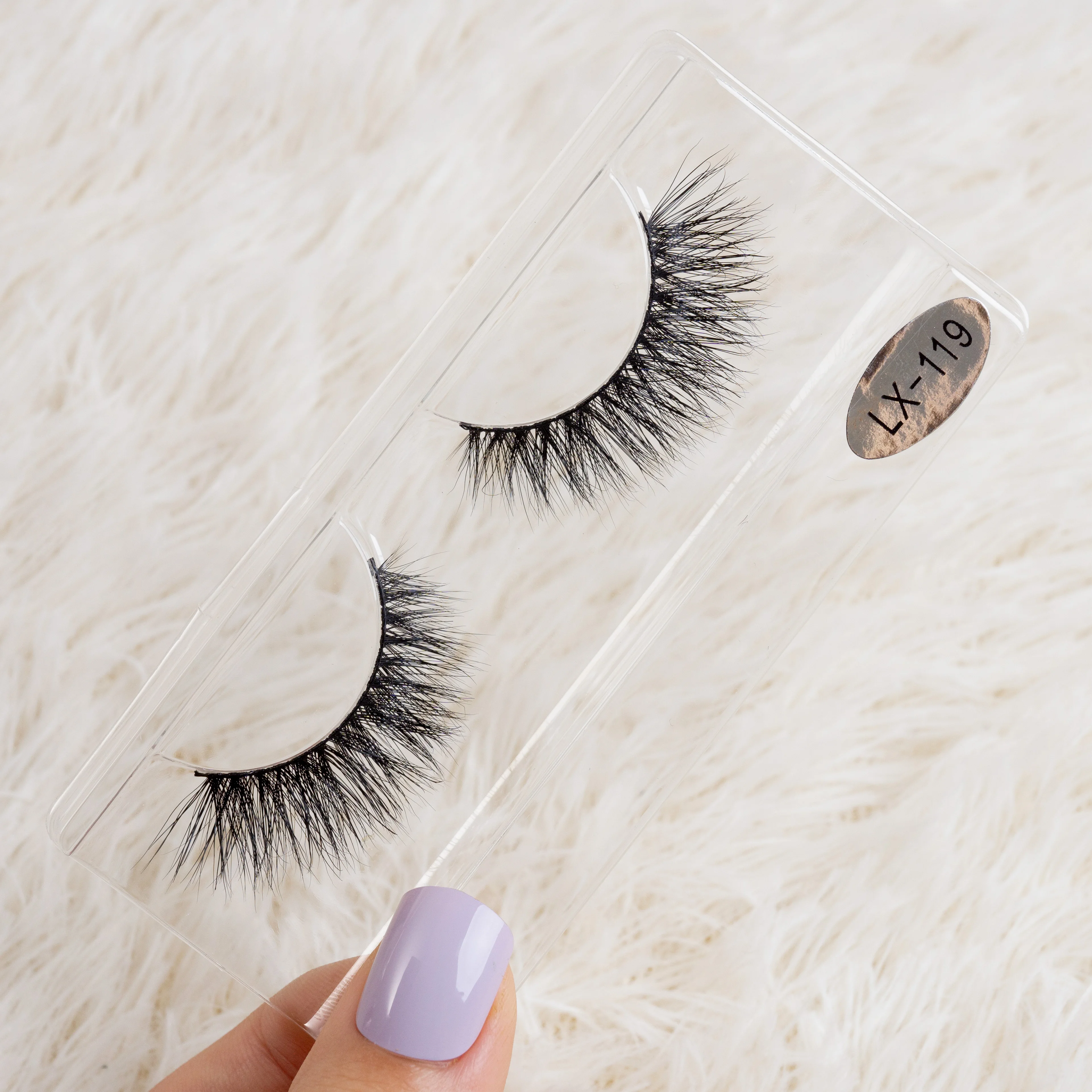 

3d cruelty free fluffy 25mm mink eyelash fluffy mink lashes wholesale, Black color, colorful color also available