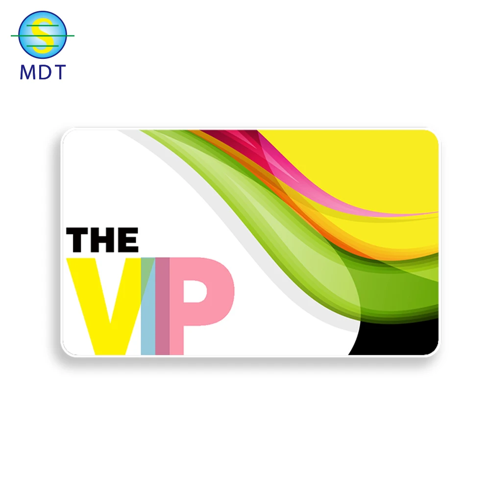 

DU thank u plastic cards, Cmyk color or pantone color