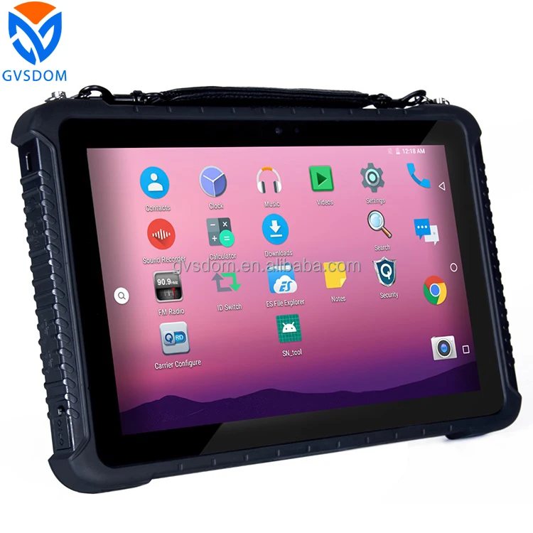 

GVSDOM 10 inch Rugged Tablet IP65 android 10 OS GMS Passed Rugged Tablet 10 inch
