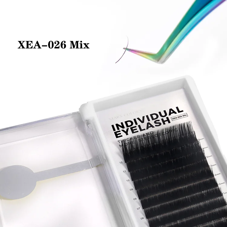 

XEA-026 Iconsign lash premade faning lash mixed individual volume lash for private label