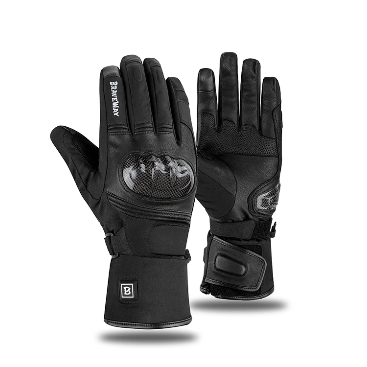 
Motorcycle Riding Gloves Charging Heating Touch Screen Waterproof Anti Falling Manufacturers Direct Customized Gloves 