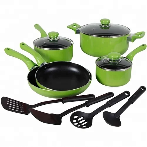 

12-piece Nonstick Coating Aluminum cook sets set pots and pans non-stick Cookware Sets
