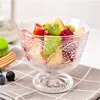 Factory Direct Sales 4 Inch With Tray Dessert Glass Bowl