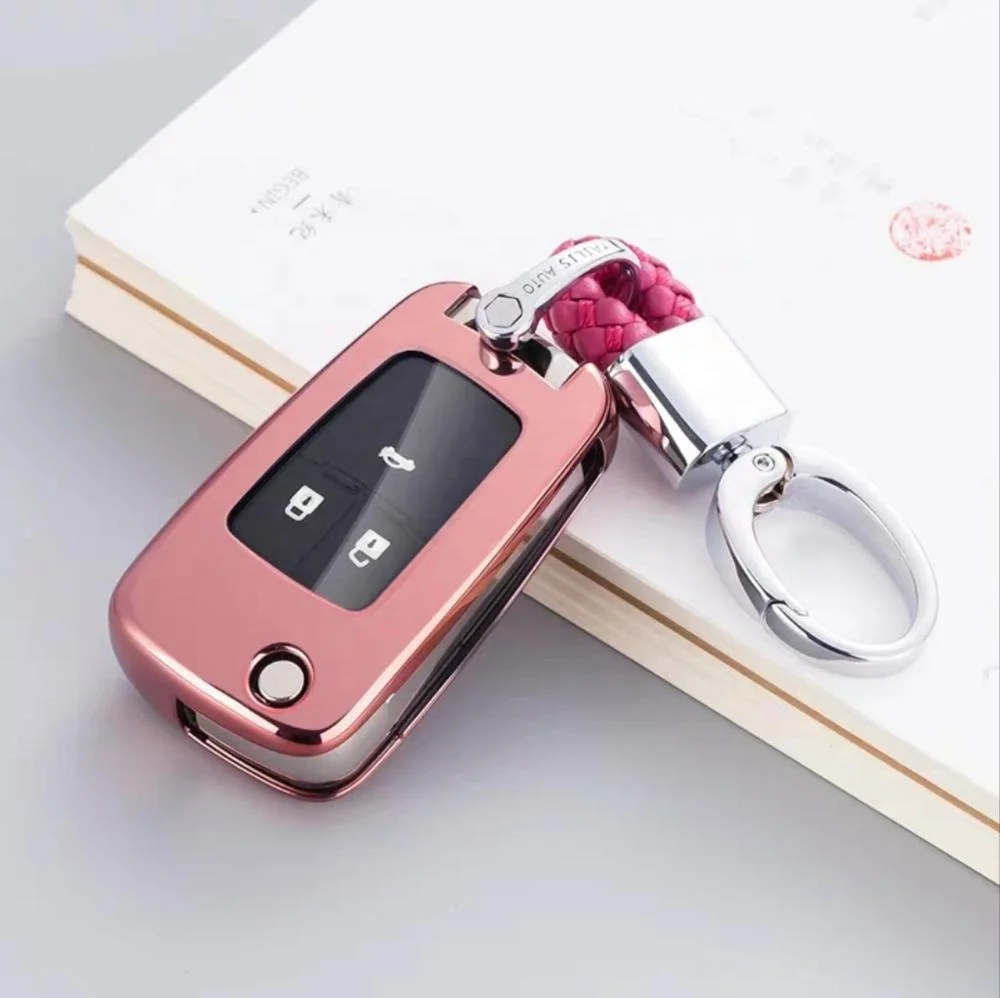 

Free shipping remote Key TPU Keyless Entry Shell Case Fob and Key Skin Cover for Chevrolet Camaro Cruze Volt Equinox key cover, Red/blue/gold pink/gold/silver/black