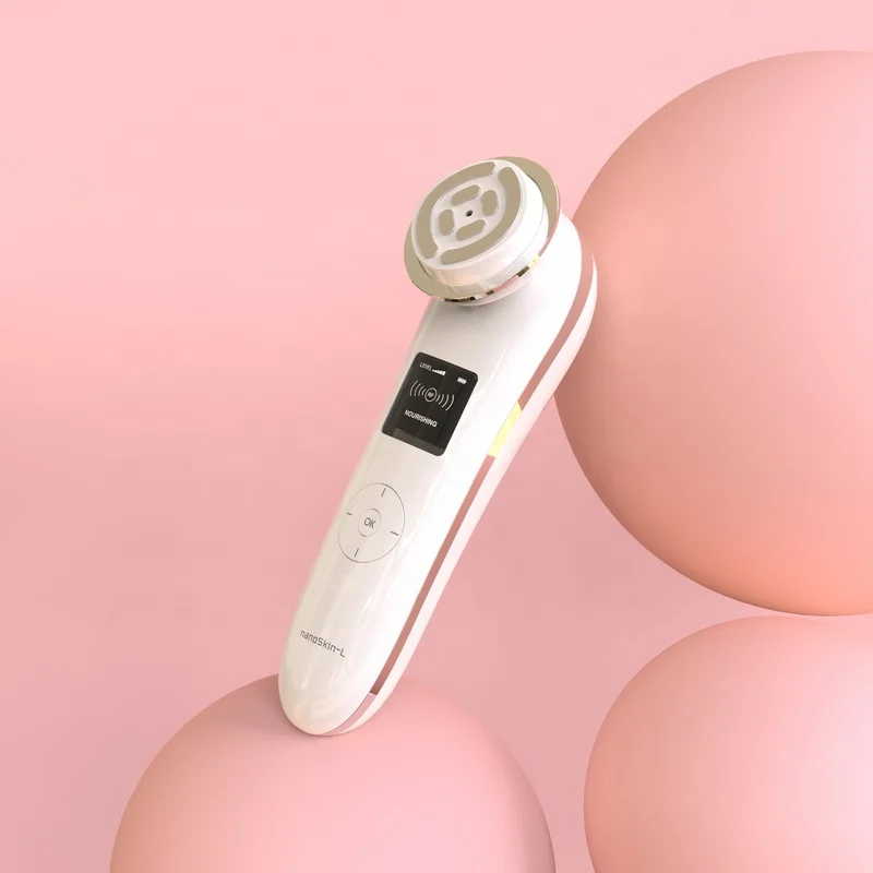 

2020 OEM Red light RF face beauty device, White and purple
