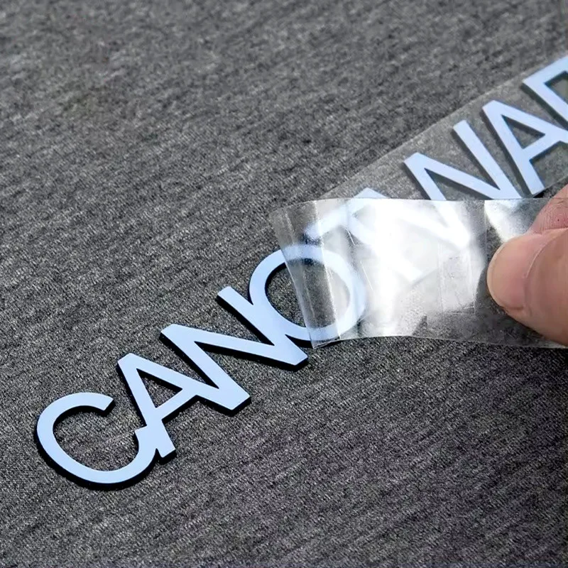 Custom 3D Embossed Eco-Friendly Heat Transfer Metal Garment Labels Custom Logo Waterproof UV Printing for Clothing Bags Shoes