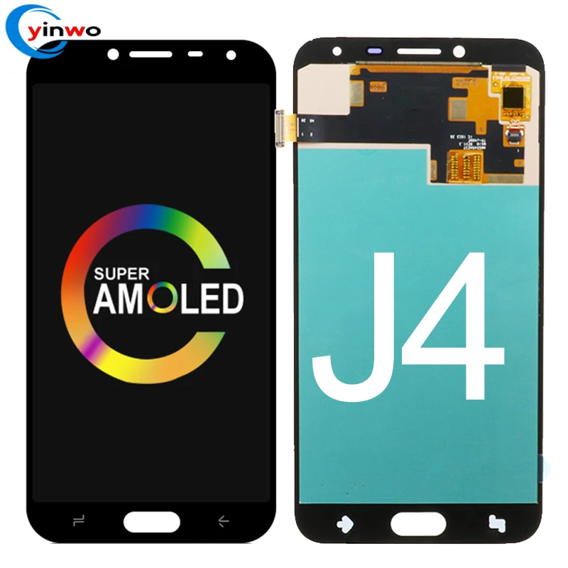 

Factory Price Super Amoled Oled LCD Display Touch Screen For Samsung Galaxy J4 2018 J400, Black