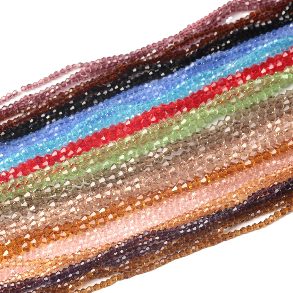 

Crystal Glass Diamond love beads world christmas white beads, Many colors available