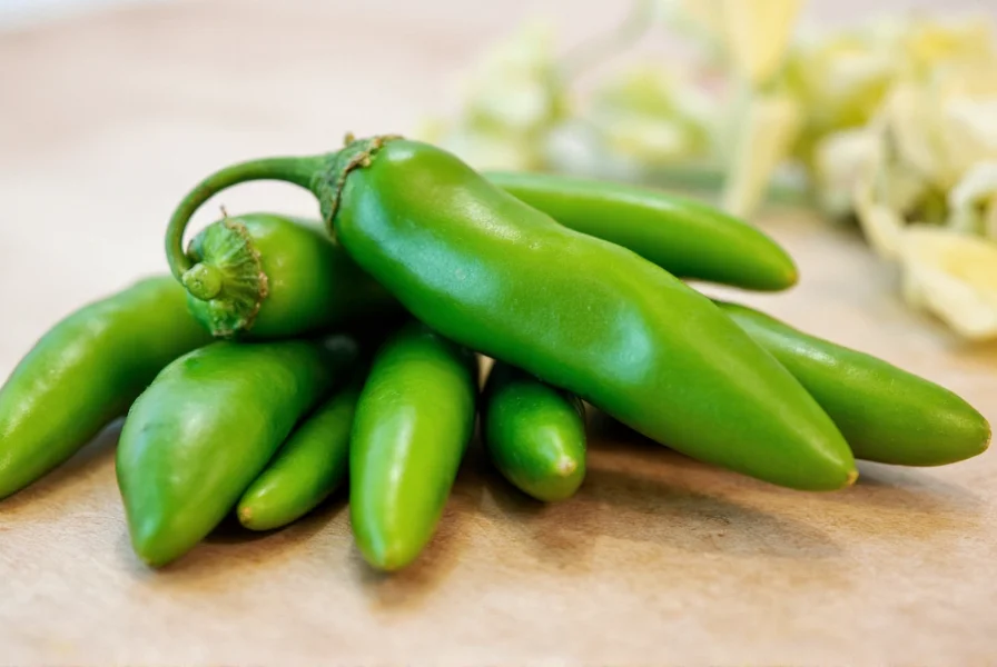 Assortment of pickled pepper varieties in glass jars showing different colors and spice levels from mild banana peppers to fiery red jalapeños