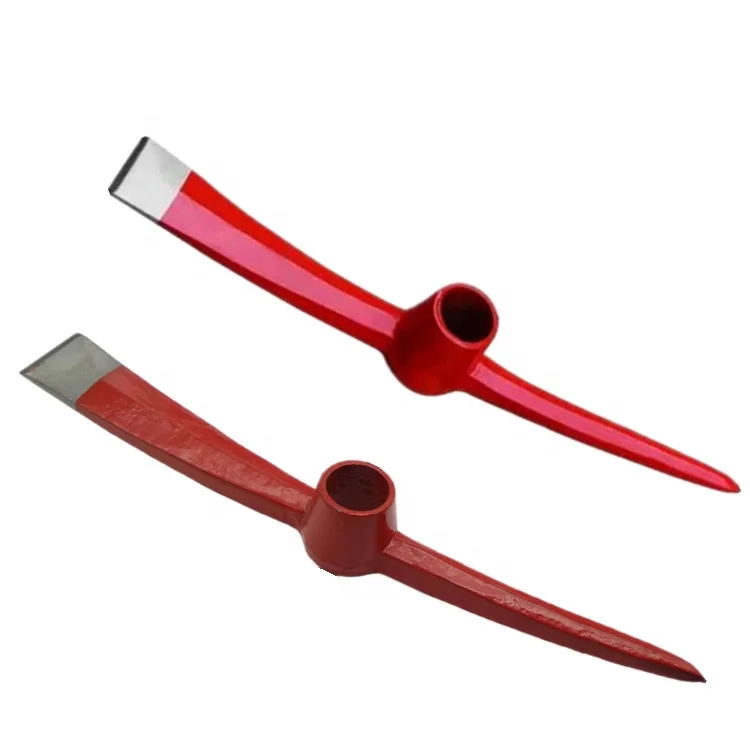 
Tangshan Factory Good Quality Iron Handle Pickaxe P404 For Africa Market Railway Steel Pickaxe P410 