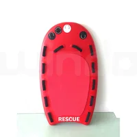 

168x99x10cm Red double layer drop stitch fabric inflatable body board lifesaving equipment lifeguard rescue board