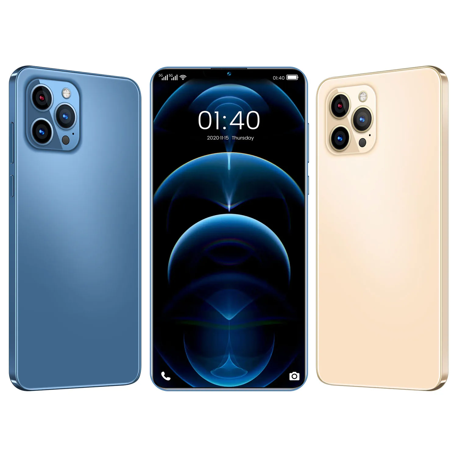 

Phone12 Pro Max 12Gb+512Gb High Cost Performance Exquisite Appearance New Gaming Mobile Phones 4G 5G, Black/blue/white/gold