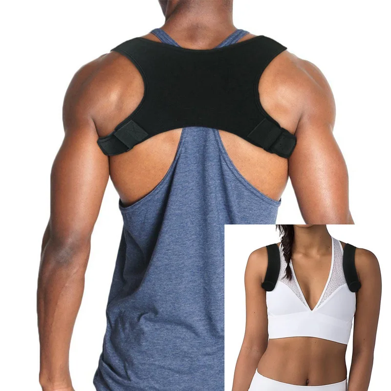 

Brace Support Belt Adjustable Back Posture Corrector Clavicle Spine Back Shoulder Lumbar Posture Correction For Adult Unisex