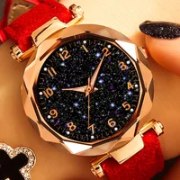 

Fashion Women Watches 2019 Best Sell Star Sky Dial Clock Luxury Rose Gold Women's Bracelet Quartz Wrist Watches