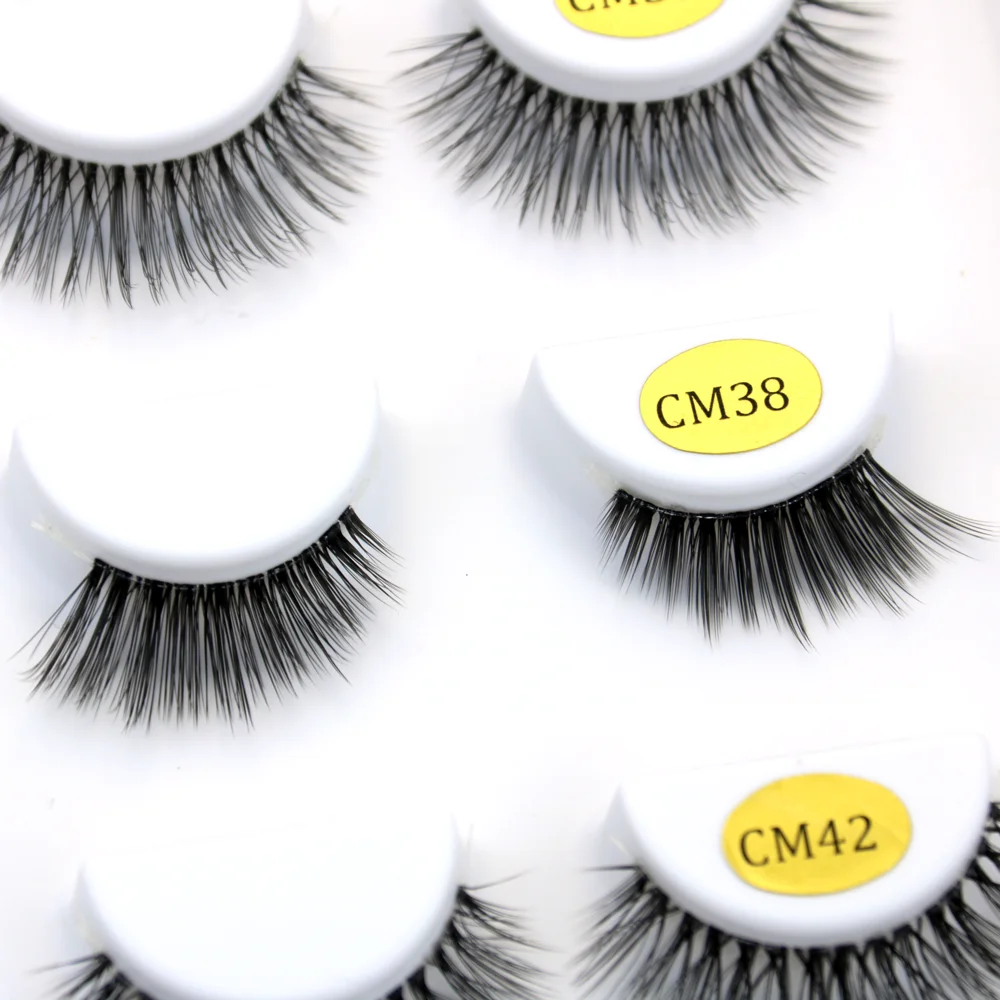 

Clear band lashes wholesale 3d false eyelashes custom private label cruelty free faux mink eyelashes vendor