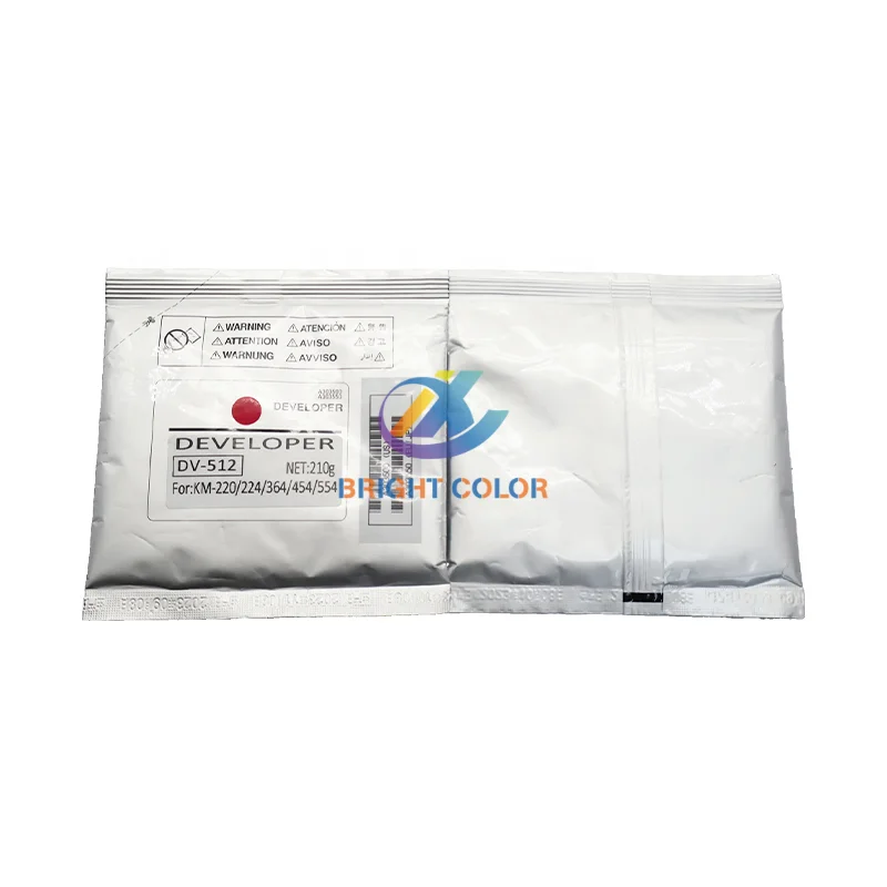 For Konica DV512 Original Recycle Developer Minolta Bizhub C454 C554 C224 C284 C364 Developer 454 554 224 284 364