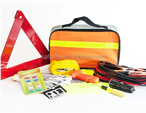 Service Car Protection Kit Multifunctional Outdoor Maintenance Roadside Car Emergency Kit Approved ...
