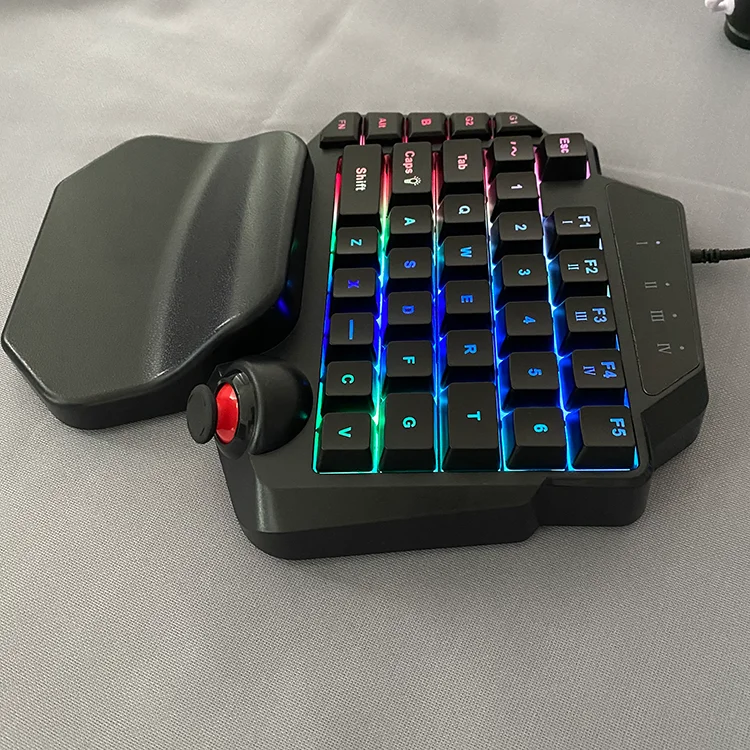 

Limit Area Free Shipping DarkWalker PC Gaming Mini Keypad with Joystick,One Hand Keyboard Gaming,Mini Gaming Keyboard