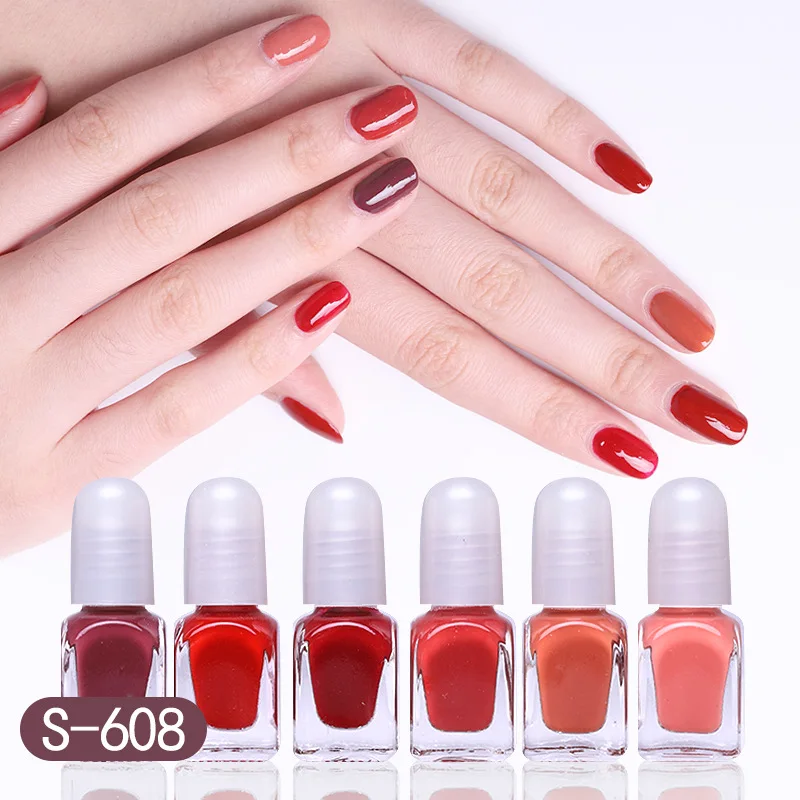 

Wholesale Natural Dry Peel Off Waterborne Nail Polish Set for Women