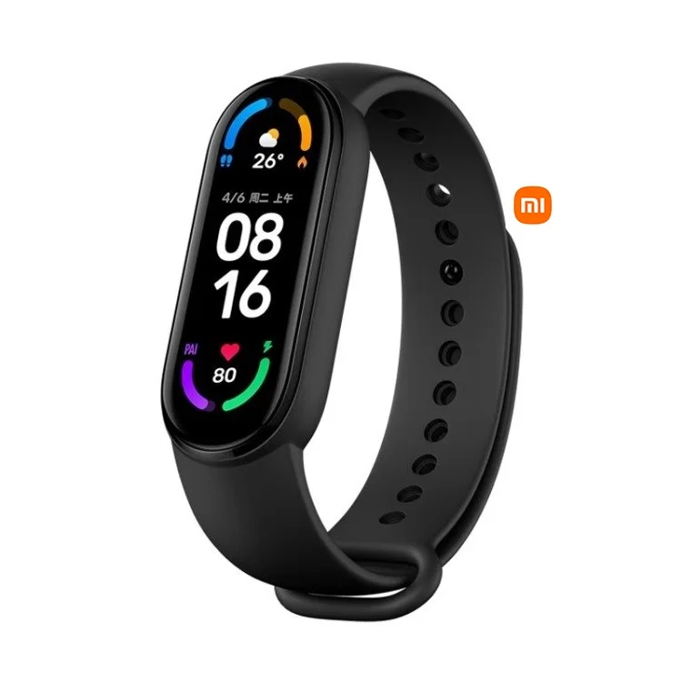 

Factory Directly Sale remote control camera Full Screen Watch Chinese Version Xiaomi Mi Band 6 Milanese