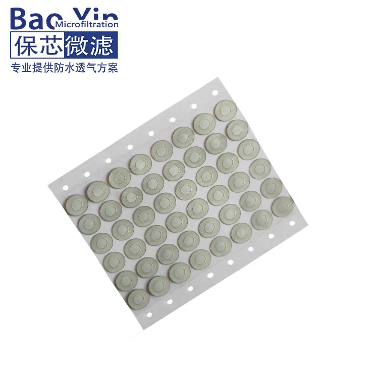 
Customized size Air Permeable IP67/IP68 e-ptfe Porous Vent Membrane 
