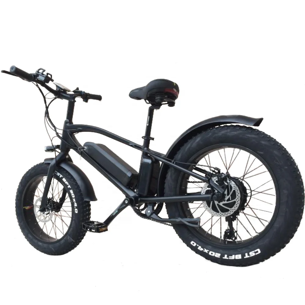 

NEWEST 750W electric fat ebike 20*4.0 electric bike Europe Stock fat bike, Black