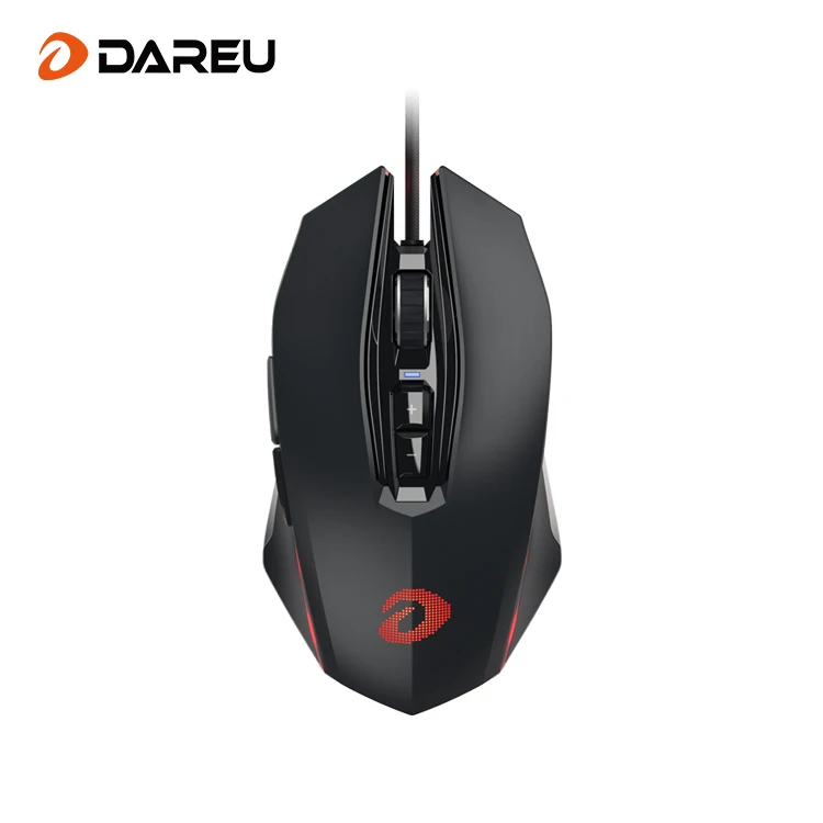 

DAREU Brand Game Mouse Factory Wholesale High - Performance Wired Game Mouse, Black