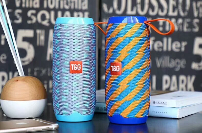 Hot Sale Fashion Portable Fabric Wireless Speaker TG106 with hands free function - ANKUX.COM