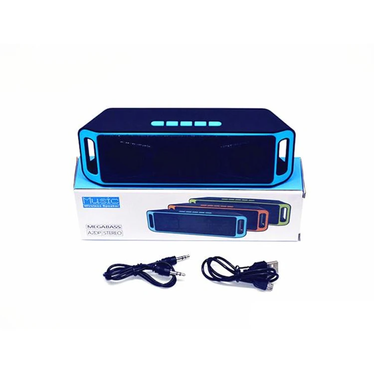 trending products amazon mini Wireless Speaker professional bass blue tooth speaker SC208 - ANKUX.COM