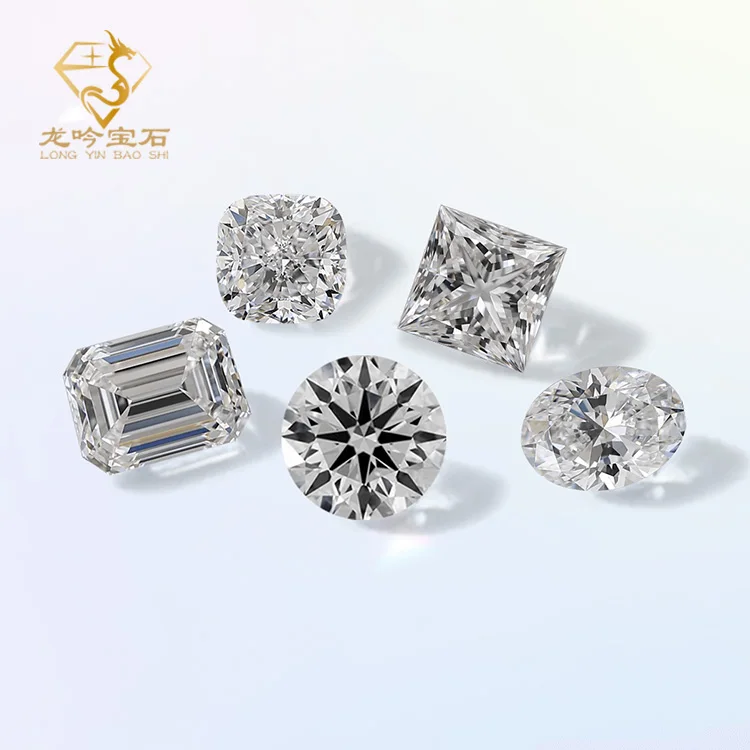 

Wuzhou Factory Direct Sale Wholesale Moissanite Stone Diamond D VVS Round Brilliant Cut Loose Moissanite