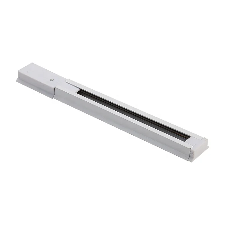 
Hot Sale Led Spotlight Rail White Connector Jointer For 2 Wire track light fitting 