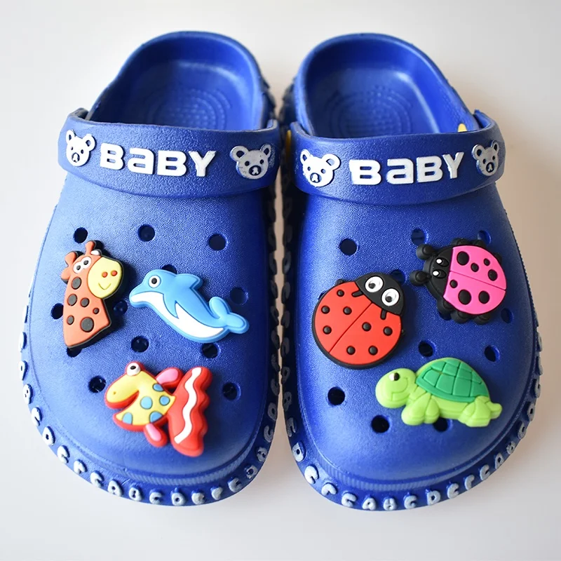 

XH-90 Eco-friendly New Animal Designs Custom Cartoon Cute Soft PVC Shoes Buttons Sandals Charms for Clogs, As picture