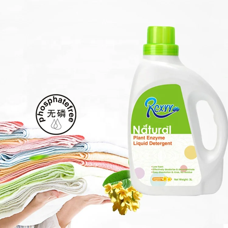 

2L Effectively Decontaminate Healthy Neutral Formula Organic Natural Plant Enzyme Liquid Detergent