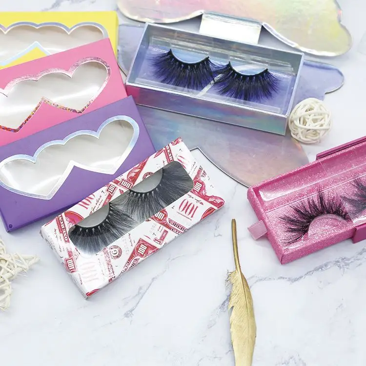 

Mink Eyelashes Vendor Provide 3d Full Strip Lashes Wholesale Mink Eyelash And Eyelash Package Custom, Natural black or colorful