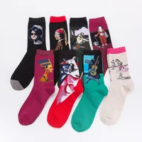 

Yueli Bulk Custom Logo Man's China wholesale Man Sock,Colorful Stripe Custom Socks