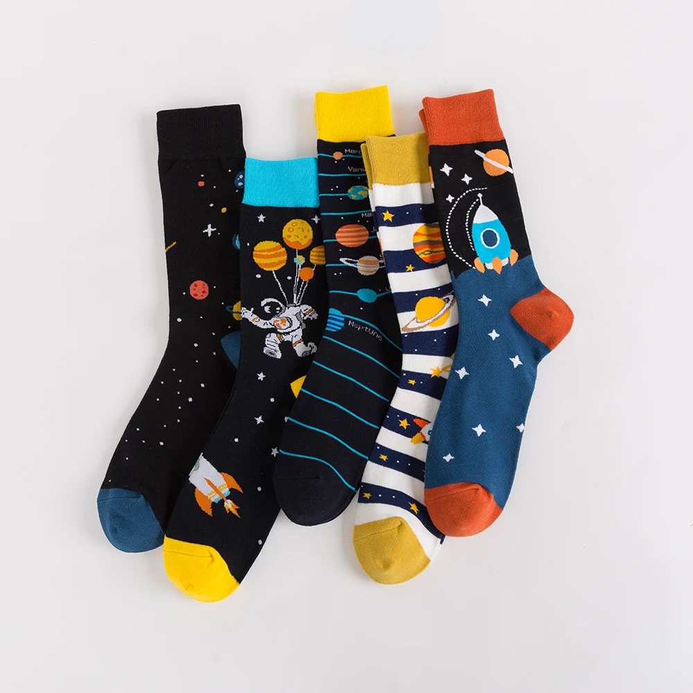 

Whole Sale Dress Funny Best Comfortable Soft Cool 100 Cotton Fashion Men Socks