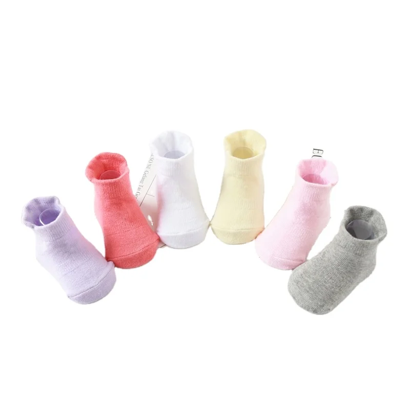 

Spring and autumn antiskid dispensing children's socks boys cotton socks boat children socks