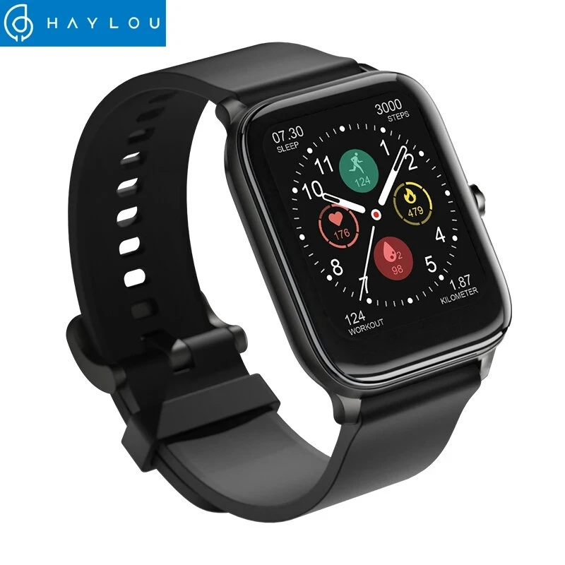 

2021new global version Haylou GST 1.69 Inch Ultra Light Smart Watch HD Full Touch Screen IP68 Waterproof LS09b SmartWatch