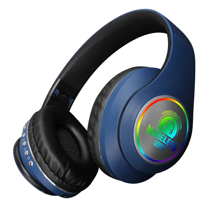 

China Manufactory Sport Headset Wireless Headphone Led