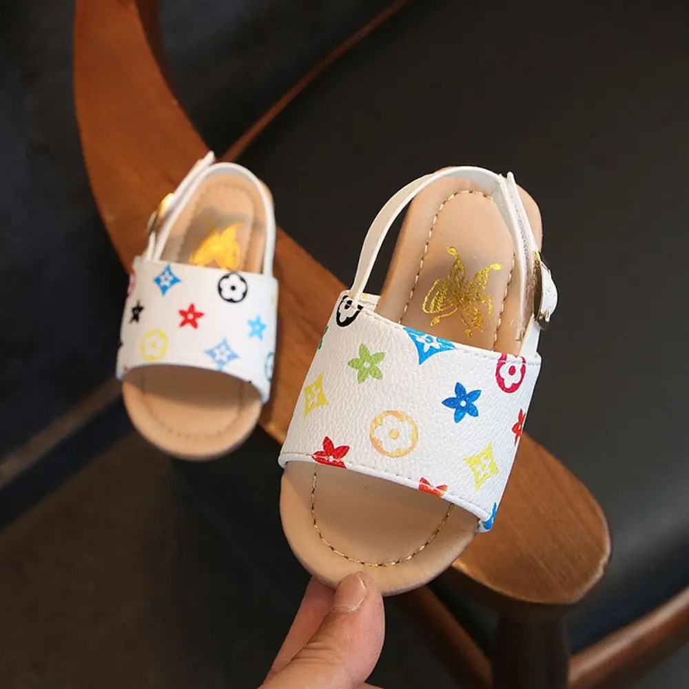 

Trend Fashion Toddler Walking Slippers Leather Baby Sandals For Girls