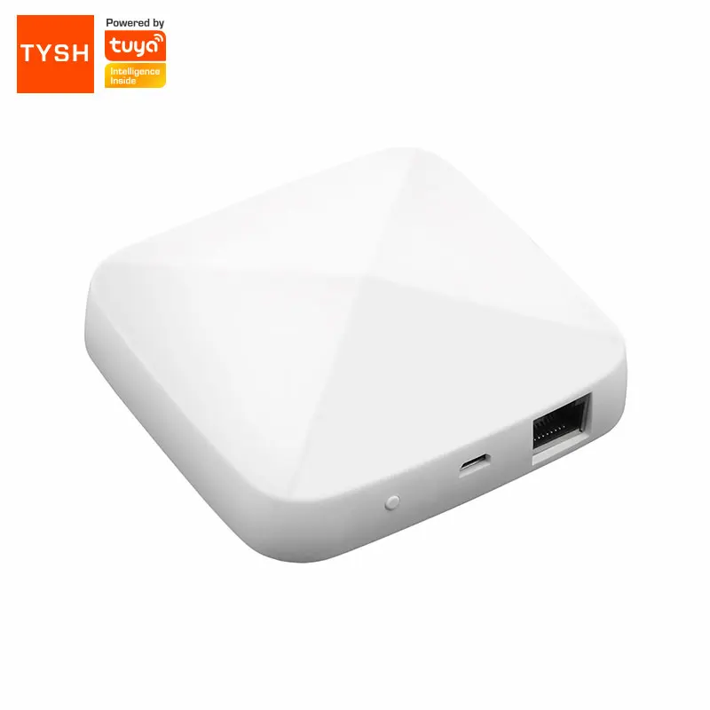 

TYSH Tuya Zigbee Wired Gateway Smart Life Gateway Support Google Home & Alexa & Zigbee 3.0 Smart Gateway Hub